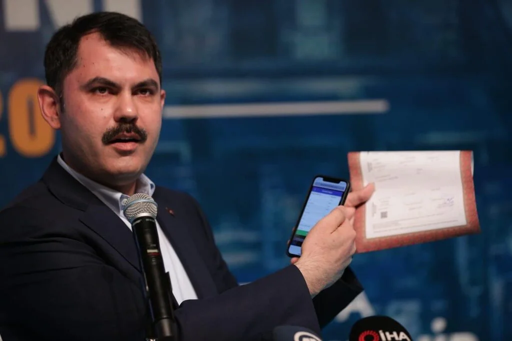 Tapuda QR Kodlu Hizmete Geçildi