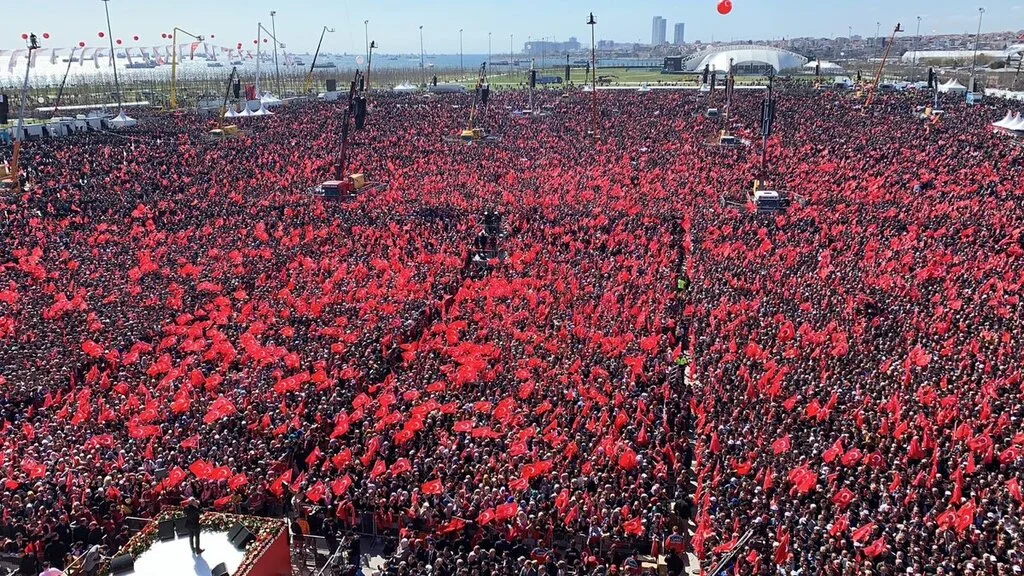 1 miyon 600 bin kişi Cumhur İttifakı İstanbul mitinginde Buluştu