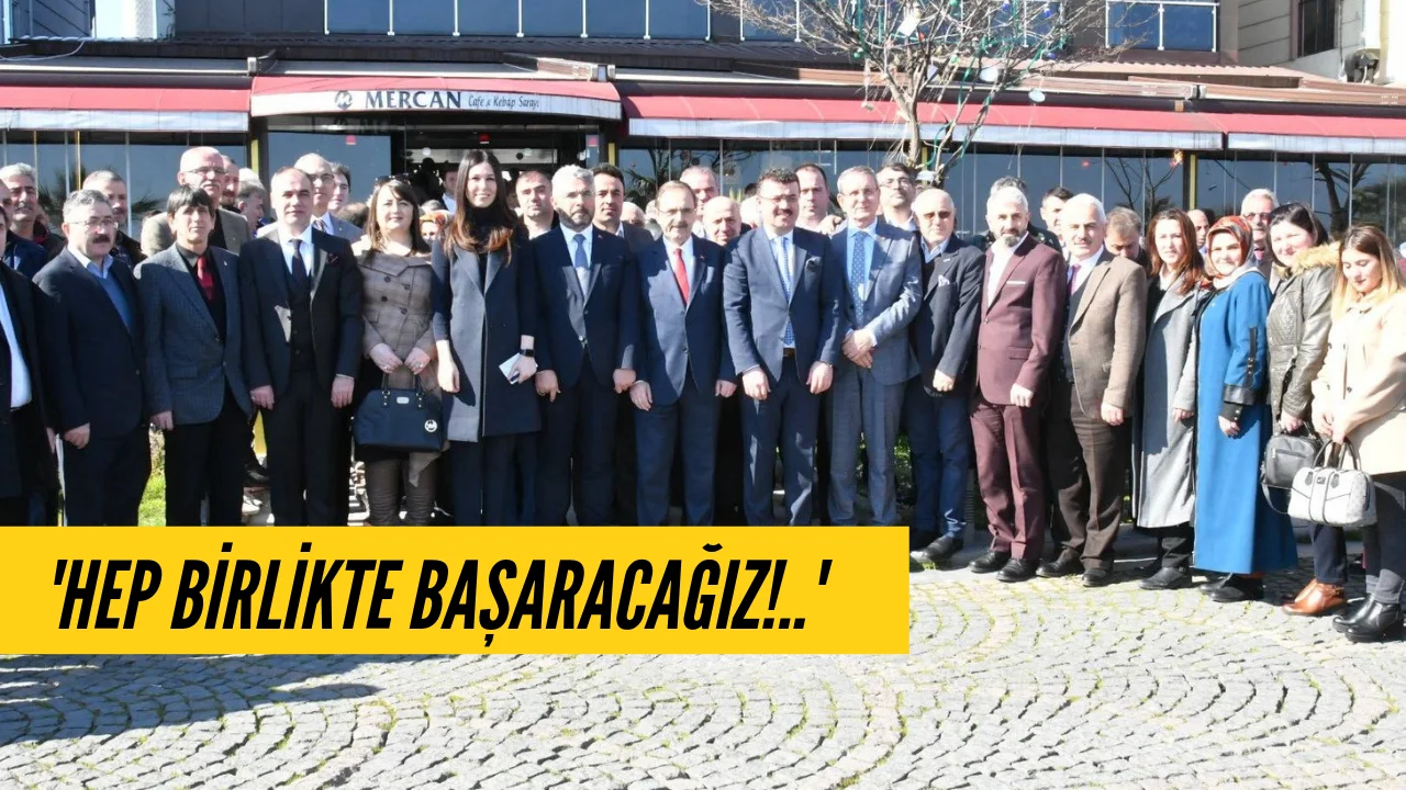 Zihni Şahin, Samsunlu iş insanlarıyla buluştu