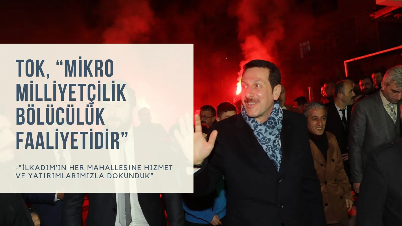 Karasamsun Mahallesi’nde Tok’a Büyük Destek