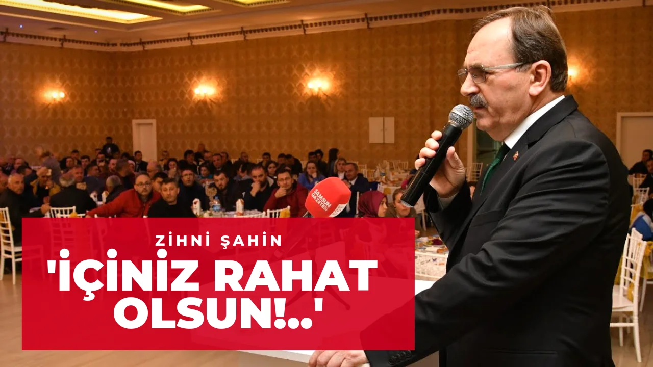 Zihni Şahin Atakum Belediyesi personeliyle Buluştu