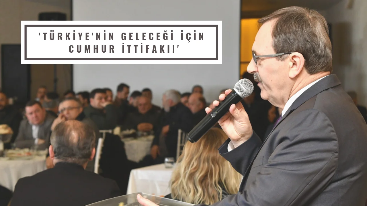 Başkan Zihni Şahin, iş adamlarıyla bir araya geldi