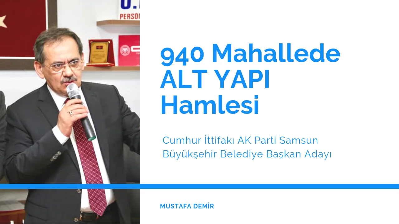 Mustafa Demir'den 'Büyükşehir' turu