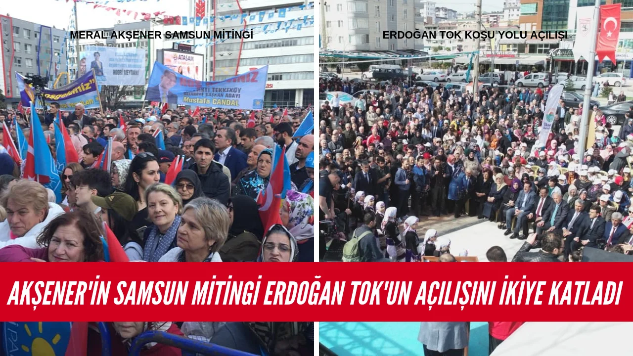 Meral Akşener Samsun'da Umduğunu Bulamadı