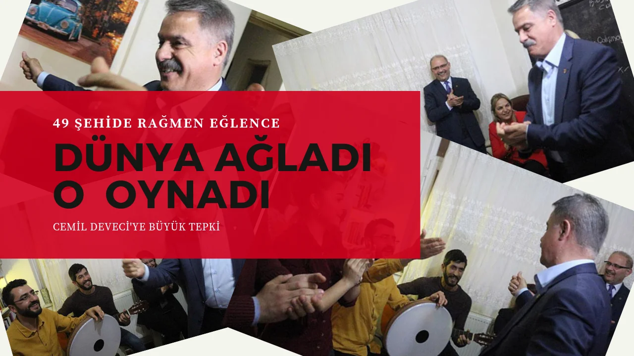 DEVECİ'DEN ŞEHİTLERE BÜYÜK SAYGISIZLIK