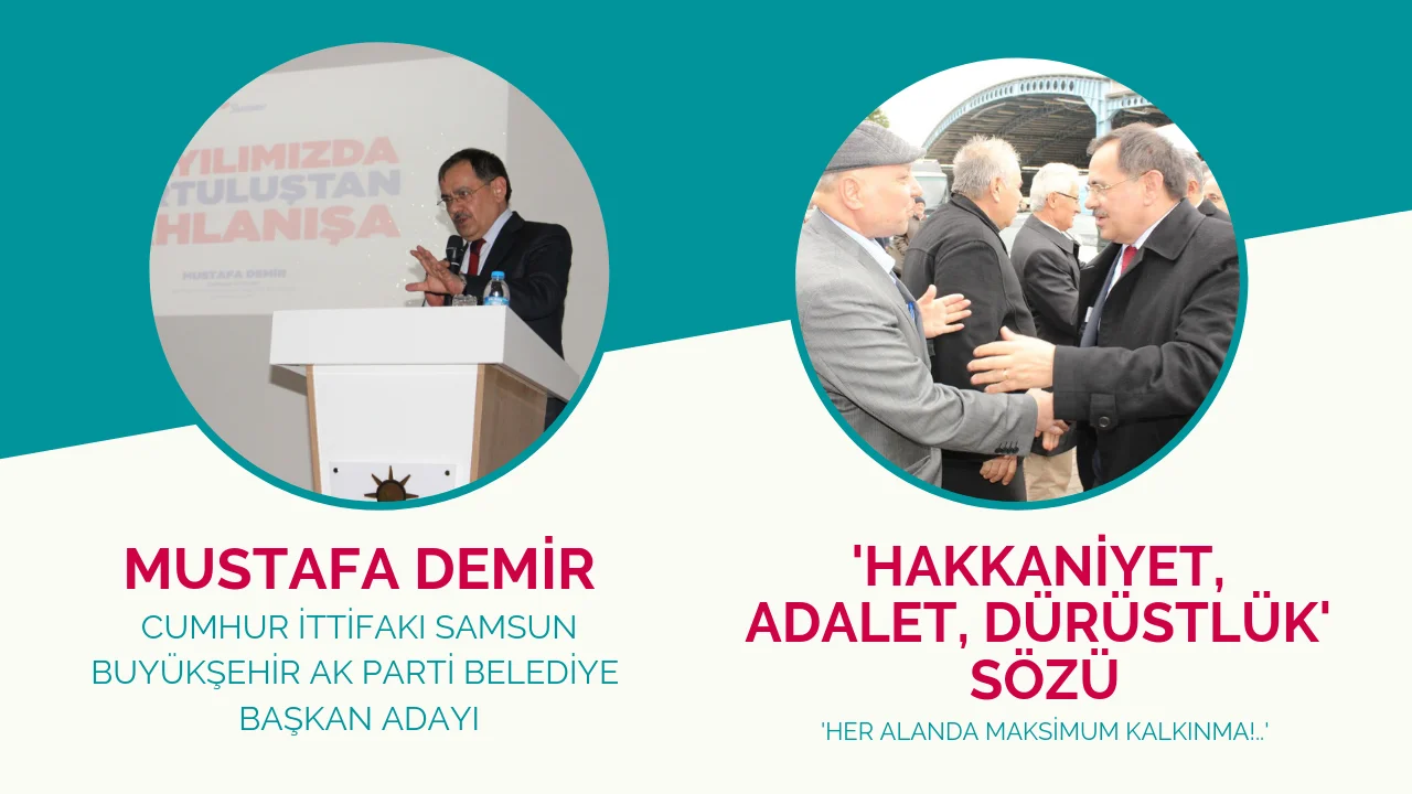 Mustafa Demir,Önemli Açıklamalarda Bulundu
