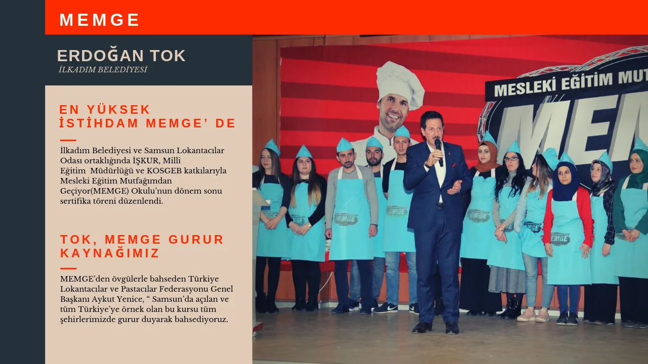 MEMGE'de coşkulu sertifika töreni
