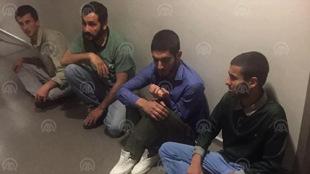 MİT operasyonuyla Sincar'da yakalanan 4 terörist Türkiye'ye getirildi