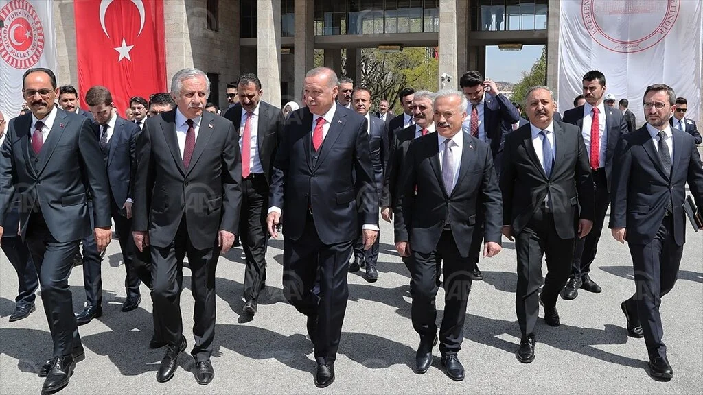 Cumhurbaşkanı Erdoğan'dan HDP'ye Tepki Meclisi Terk etti