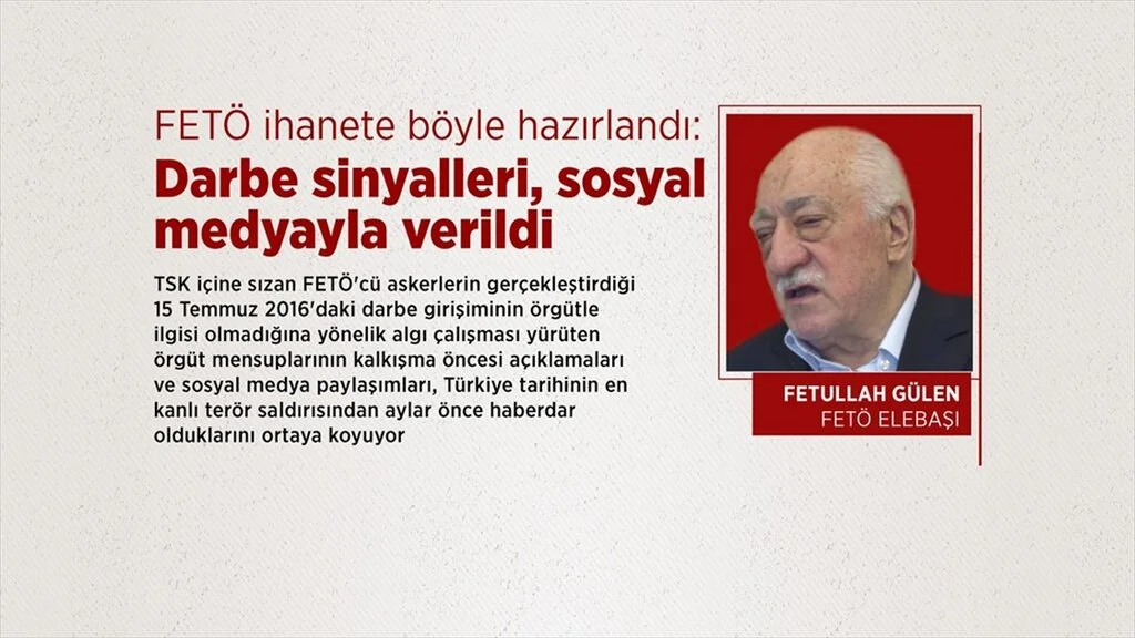 FETÖ ihanete böyle hazırlandı: Darbe sinyalleri, sosyal medyayla verildi