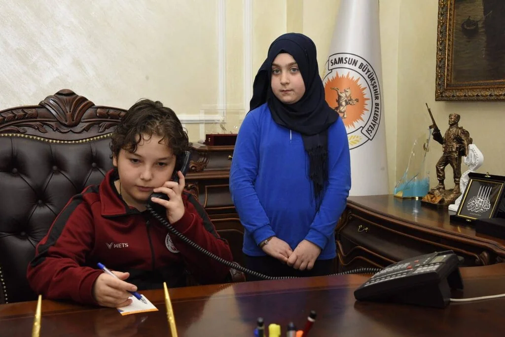 Samsun Büyükşehir'e 'Çocuk' Başkan