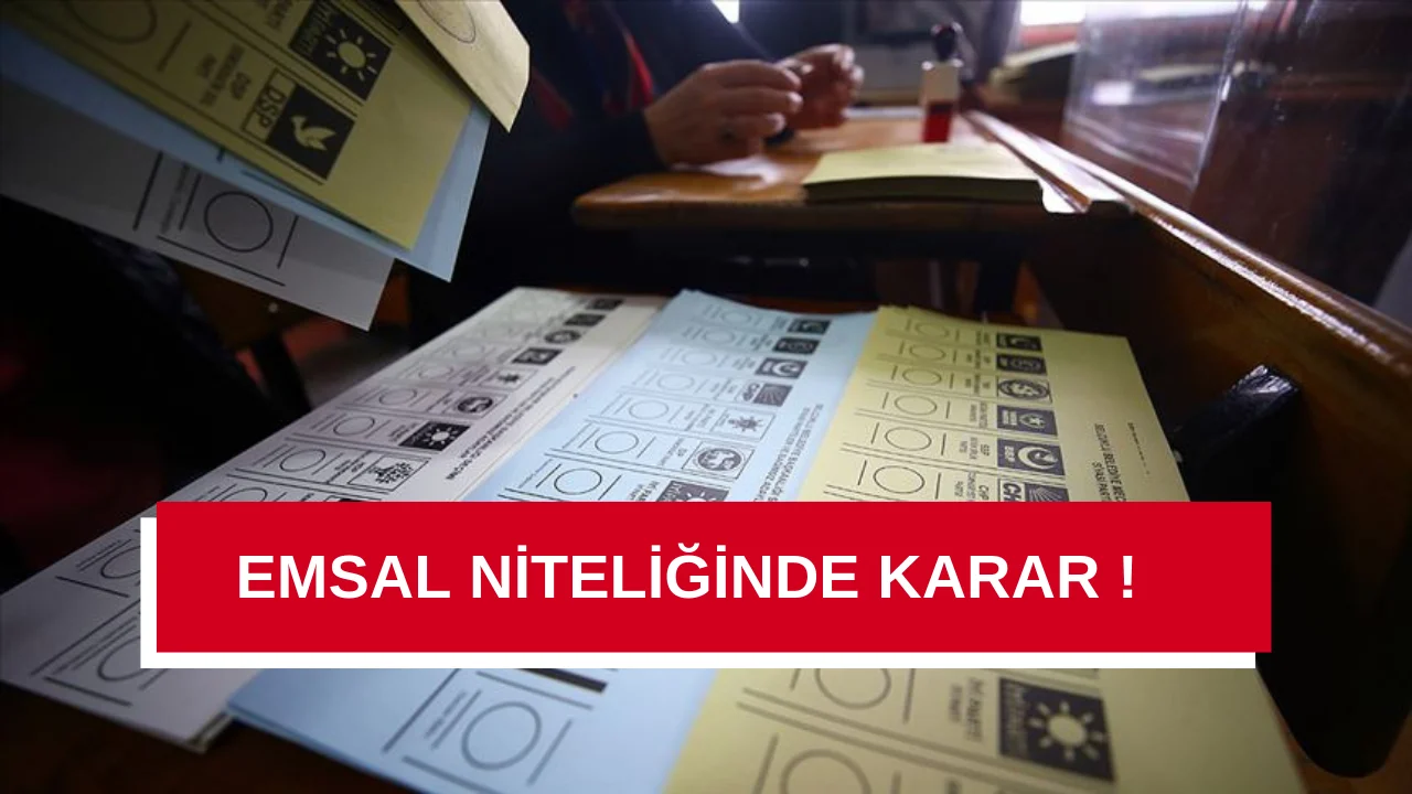 Son Dakika ! 2 Haziran'da yeniden sandığa gidilecek