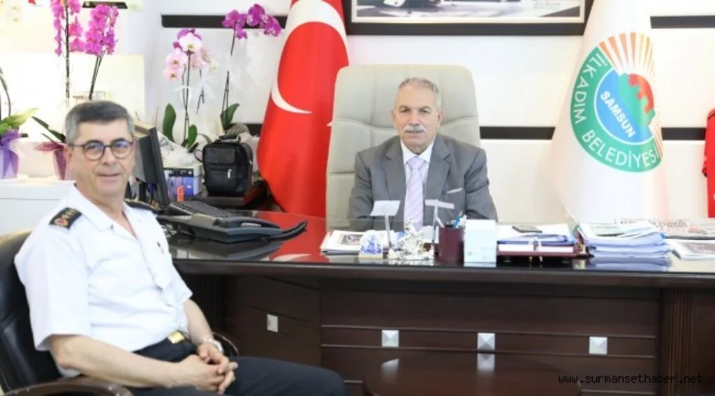 DEMİRTAŞ KIDEMLİ ALBAY AĞAOĞLUN'U MİSAFİR ETTİ
