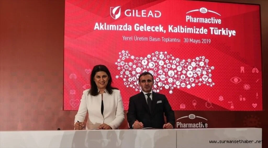 Gilead Sciences, Pharmactive İlaç ile yerli üretim anlaşması imzaladı