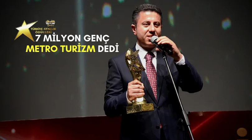 Türkiye'nin En Prestijli ödülünü Metro Turizm Aldı