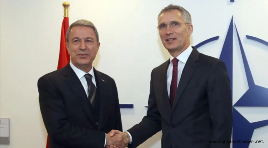 Akar ile NATO Genel Sekreteri Stoltenberg görüştü