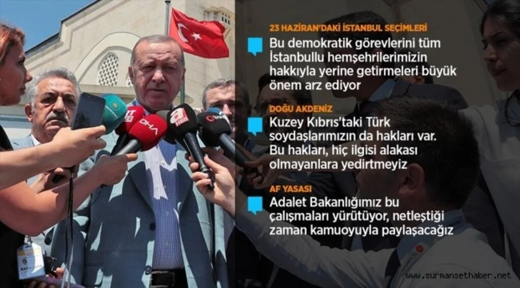 Cumhurbaşkanı Erdoğan: İstanbul dışına çıkmış vatandaşlarımızın seçim için dönüşleri önemli