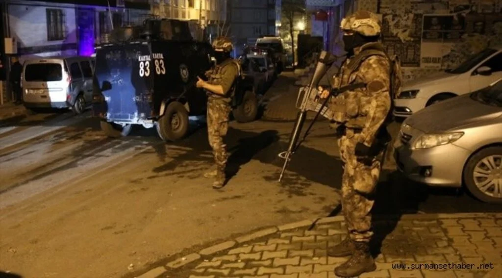 Eylem hazırlığındaki DEAŞ üyelerine operasyon