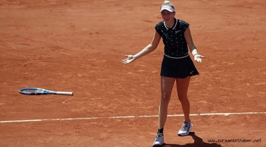 Halep'ten Fransa Açık'a veda