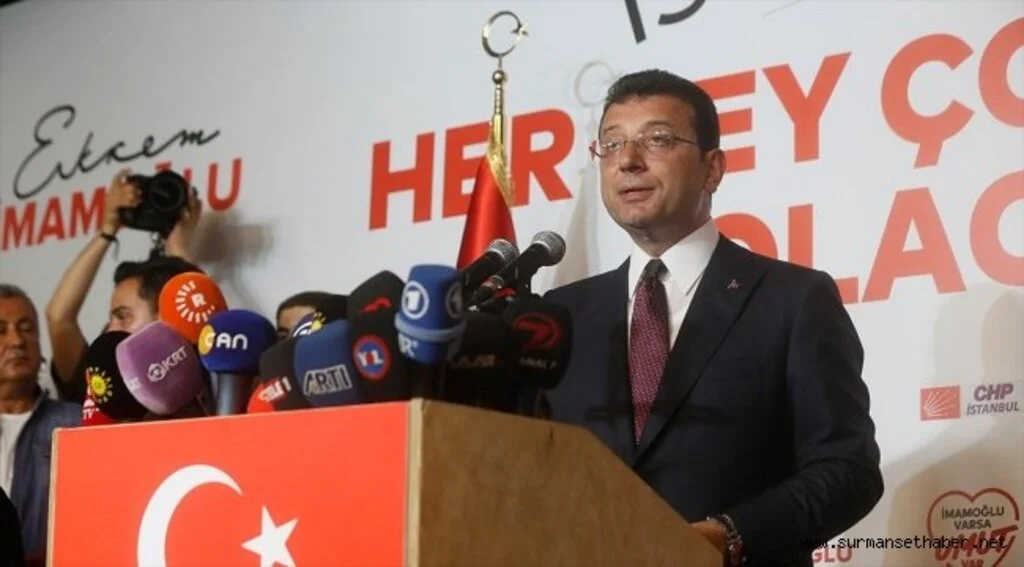 Ekrem İmamoğlu ; "Bu bir zafer değil, yeni bir başlangıçtır"