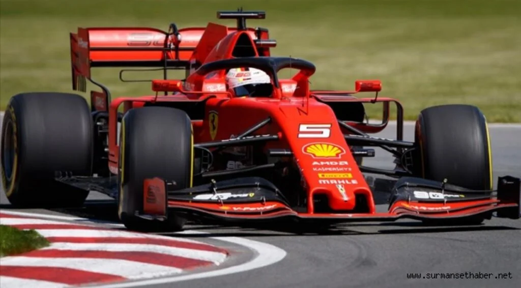 Kanada'da pole pozisyonu Vettel'in