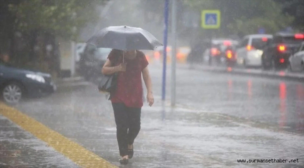Kuvvetli sağanak ve dolu geliyor