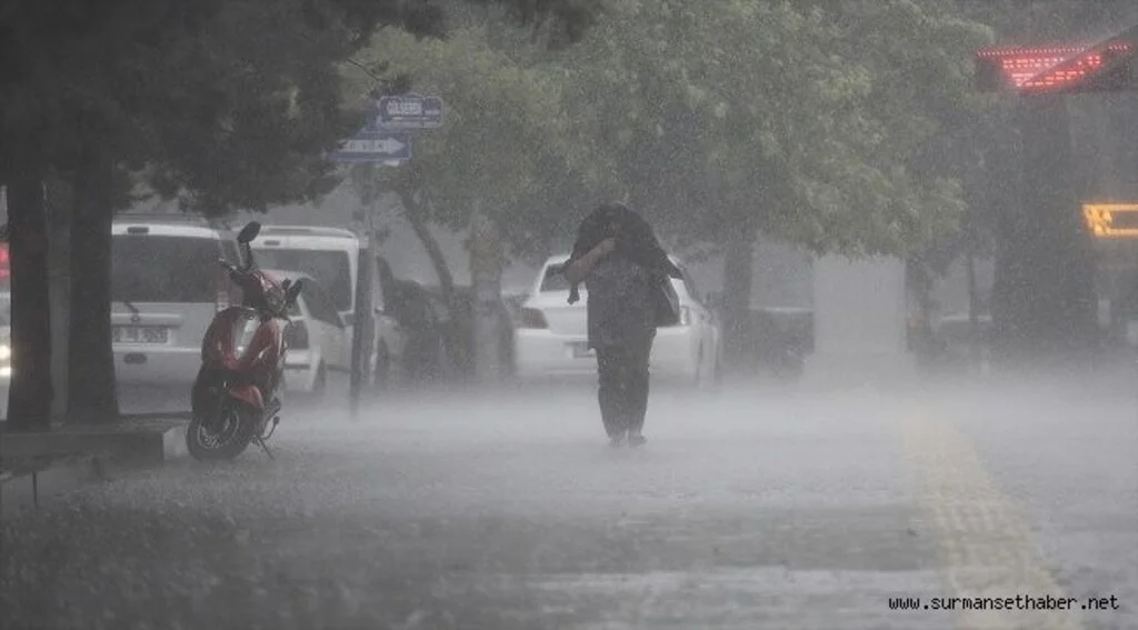 Meteorolojiden sağanak uyarısı
