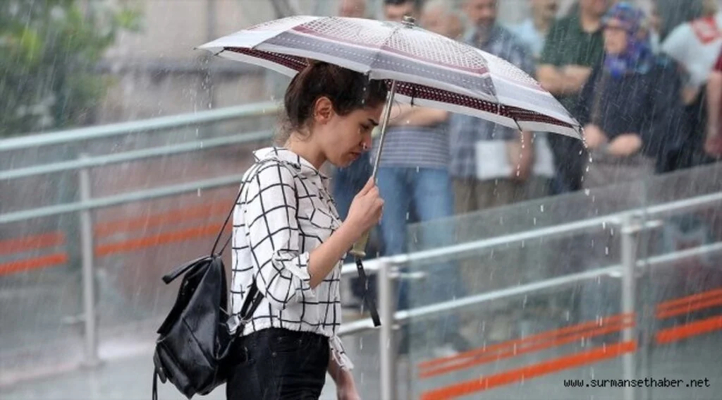 Meteorolojiden sağanak uyarısı