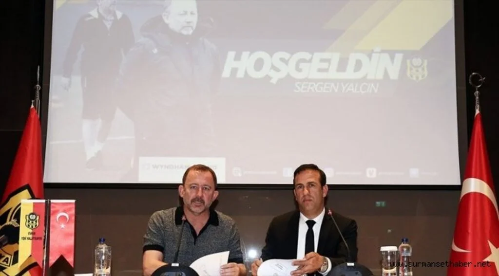 Sergen Yalçın resmen Yeni Malatyaspor'da