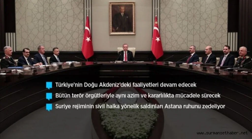 'Türkiye'nin bütün terör örgütleriyle mücadelesi devam edecek'