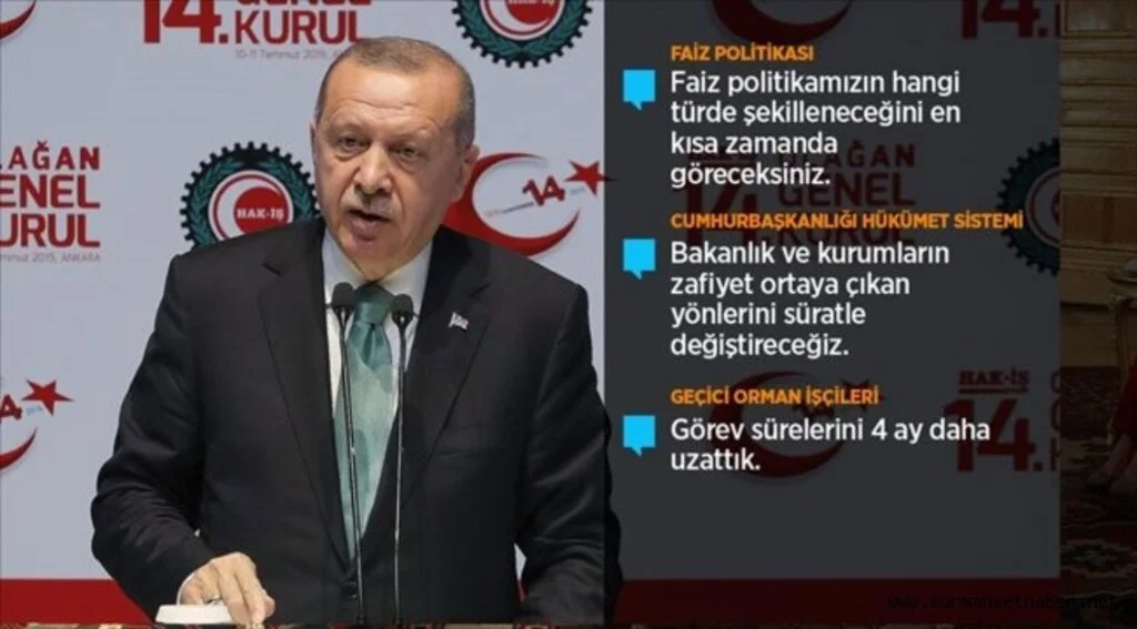 Cumhurbaşkanı Erdoğan'dan Merkez Bankası açıklaması