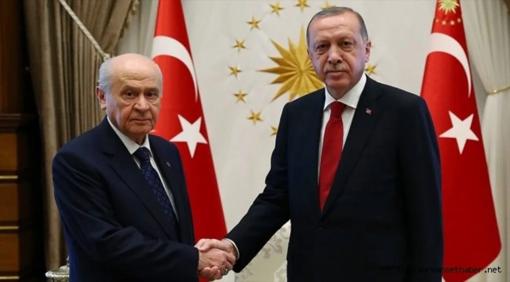 Erdoğan ile Bahçeli bir araya geldi