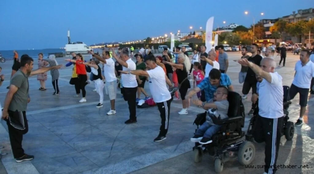 Sağlık İl Müdürü Eşliğinde Samsun 'Spor' Yapacak 