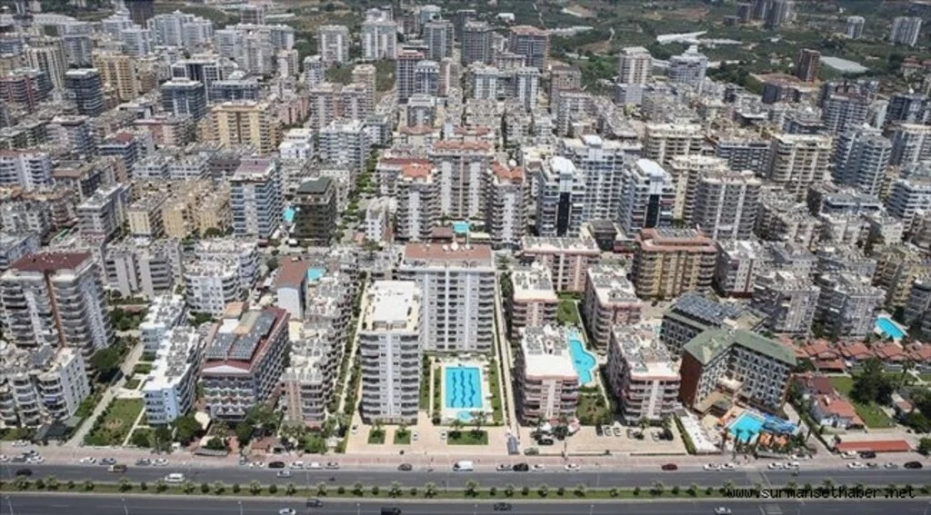 Yılın ilk 6 ayında yaklaşık 1 milyon konut satıldı