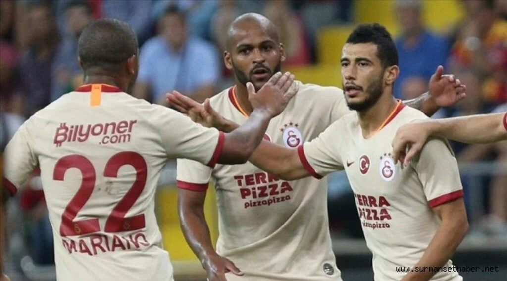 5 kırmızı kartlı maçın galibi Galatasaray