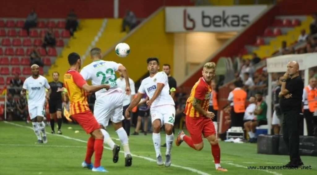 Alanyaspor deplasmanda kazandı