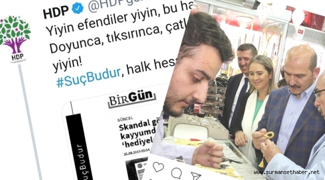 HDP 'den Bakan Soylu'ya Aşağılık İftira