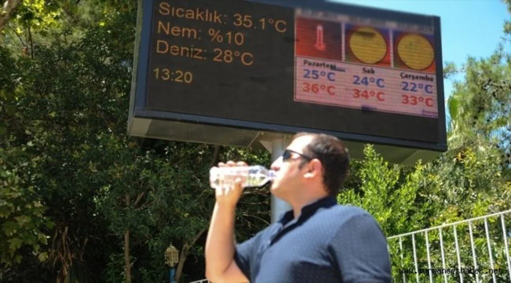 Meteorolojiden sıcak hava uyarısı