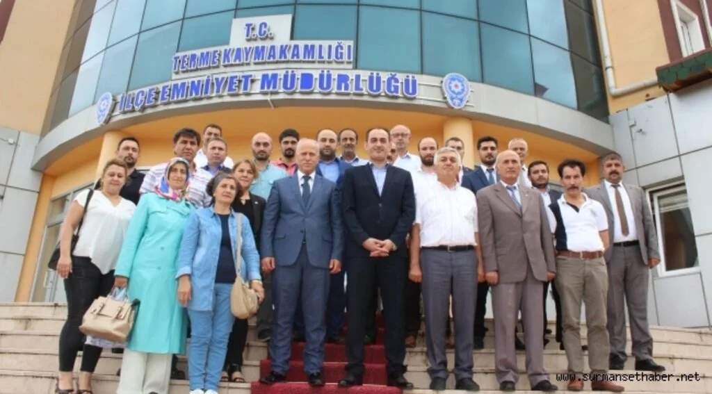 MHP İL BAŞKANI ABDULLAH KARAPIÇAK TERME´DE