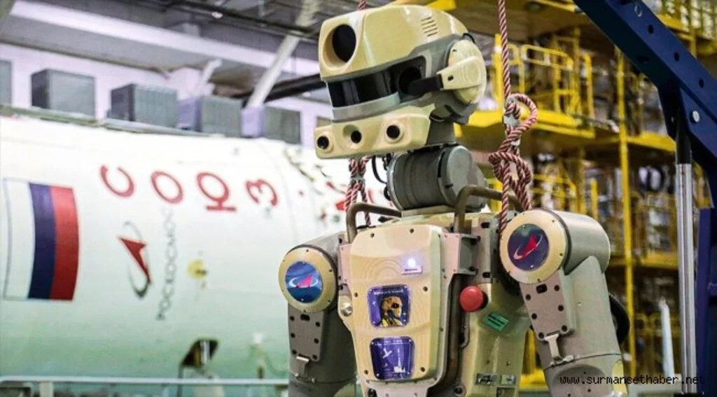 Rusya Uluslararası Uzay İstasyonuna insansı robot gönderdi