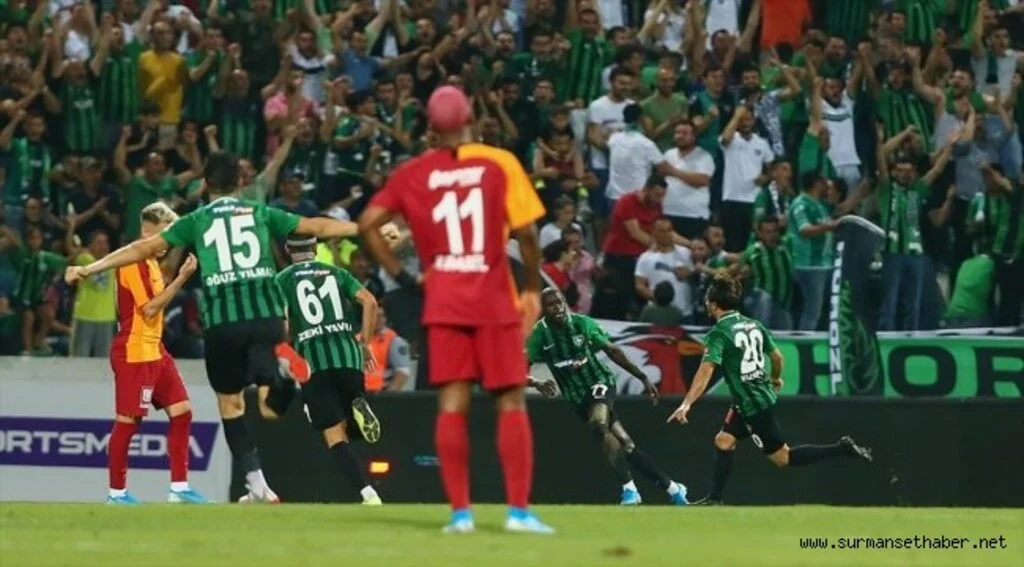 Süper Lig Denizlispor'un galibiyetiyle başladı