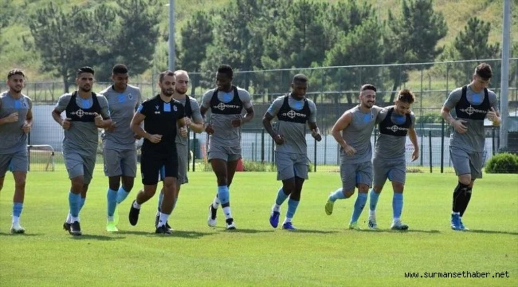 Trabzonspor AEK maçı hazırlıklarına başladı