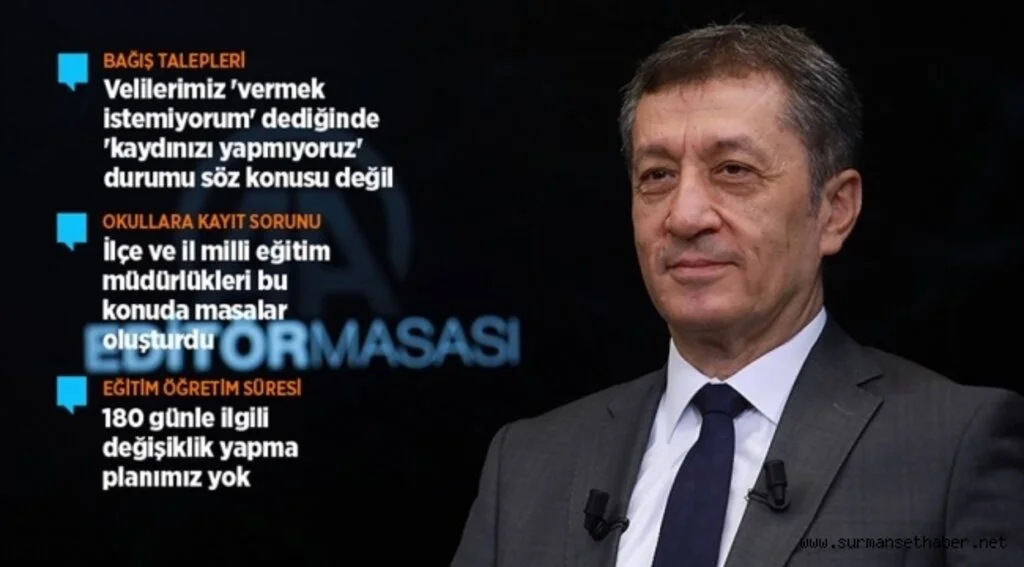 Bakan Selçuk "Sınıfta kalmaya ilişkin tüm düzenlemeler hazır"