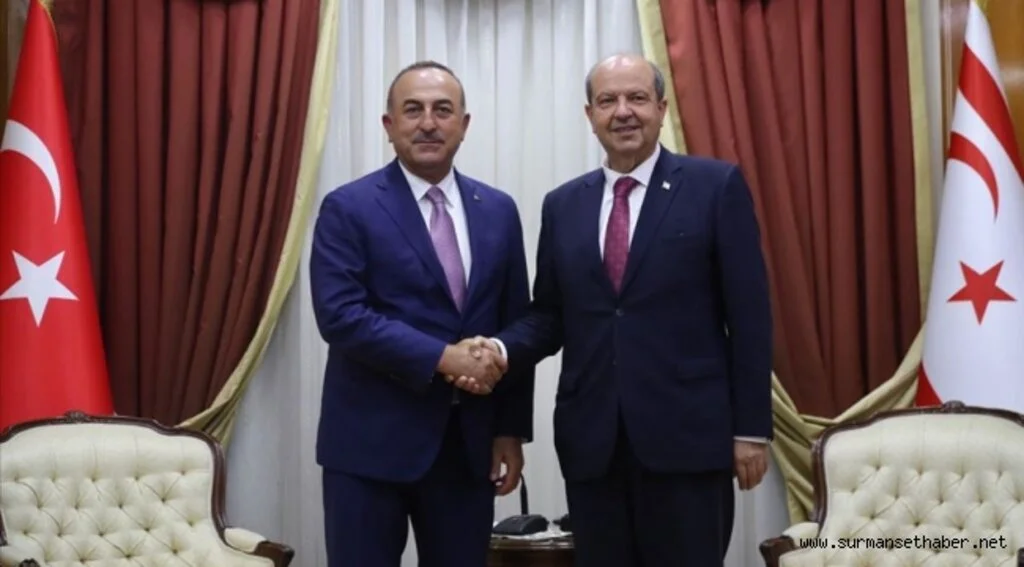 Çavuşoğlu, KKTC Başbakanı Tatar ile görüştü