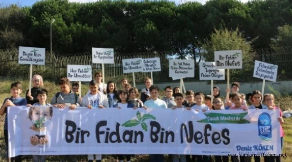 Çocuk Meclisi'nden "Bir Fidan Bin Nefes" Kampanyası