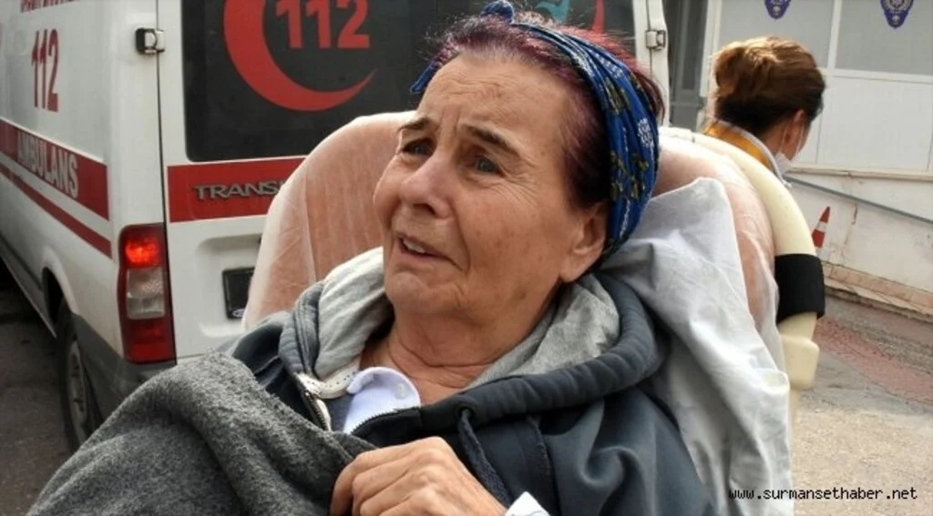 Fatma Girik yürüme güçlüğü dolayısıyla hastaneye yatırıldı