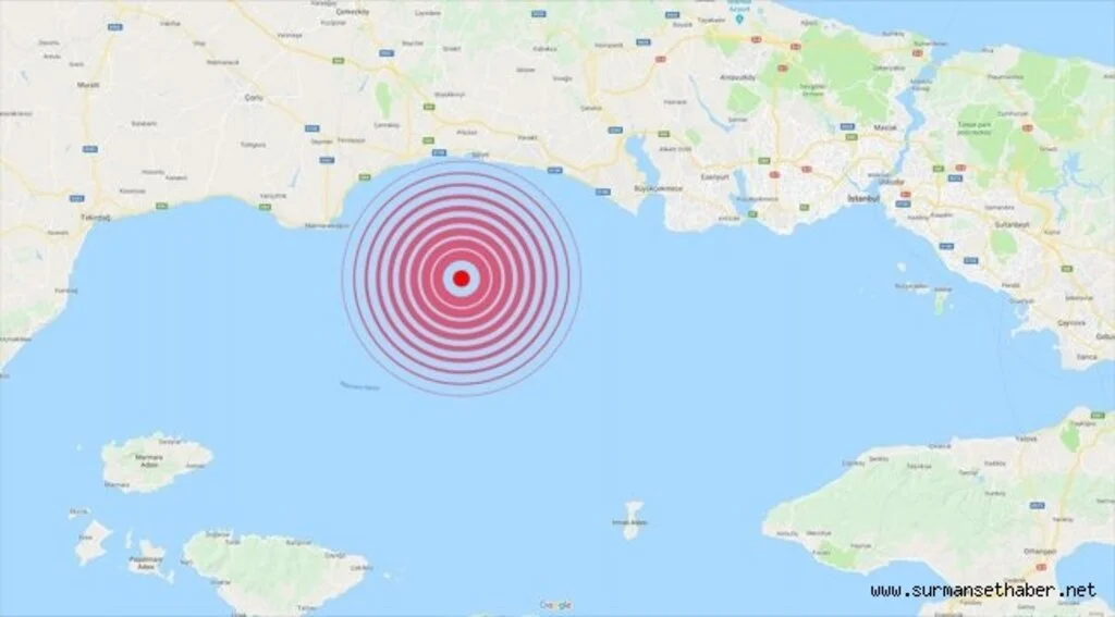 Marmara Denizi'nde 144 artçı sarsıntı kaydedildi