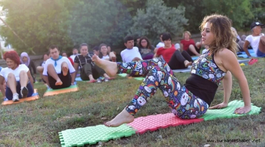Özel çocuklara yoga kursu
