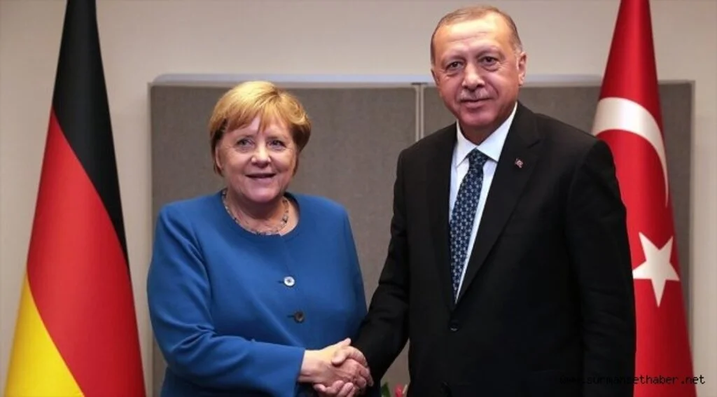 Cumhurbaşkanı Erdoğan ile Merkel telefonda görüştü