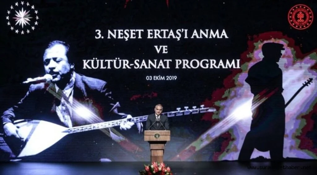 'Dünya döndükçe, Neşet Ertaş gönlümüzde yankılanmaya devam edecektir'